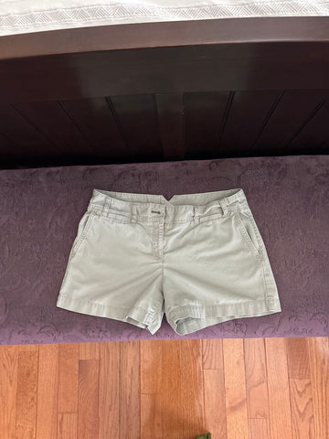 Loft Olive green shorts Women's 10