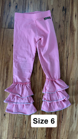 Matilda Jane Pink pants 6T/6X