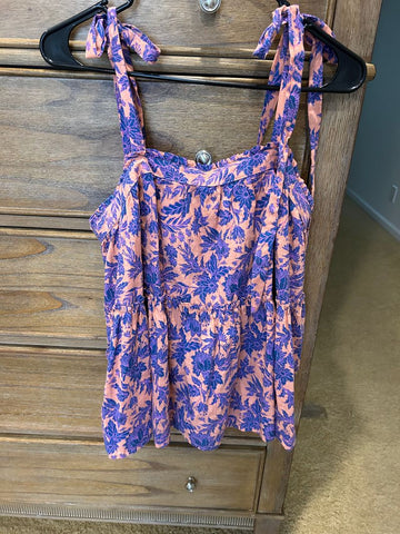 Universal Thread Tank top with ties on shoulders, adjustable Women's - S