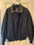 Dockers Black jacket with brown collar Men's - L