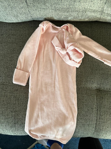 carters sleep gown and hat 3 mod 3-6 Months