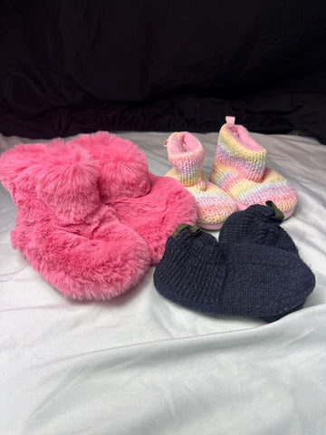 Variety Sz 5-6 slipper lot nwot 5 (Lil' Kid)