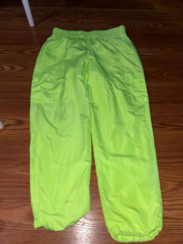 No boundaries Lime green lined pants Women's - L