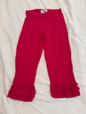 Tom Girls Pink capris thin fabric 8