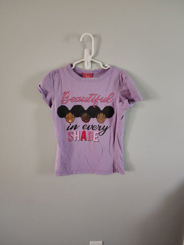 Pink Dot Girls Beautiful in every shade shirt size 7/8 good used condition 7