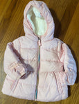 Wonder Nation Girls Pink Winter Jacket 12 Months