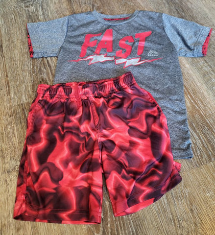 Rbx/walmart Outfit, red 5T/5