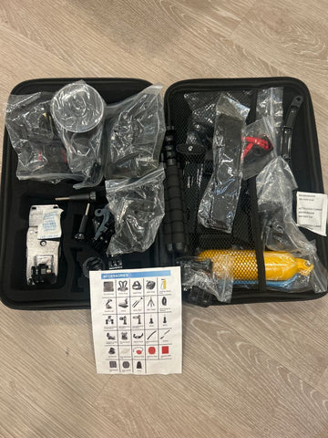 Go pro accessories kit Many items unopened Electronics