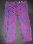 NEW Under Armour Heat Gear Red Blue Capri XL 16