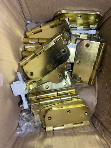 Unknown Door hinges- 18 total Miscellaneous