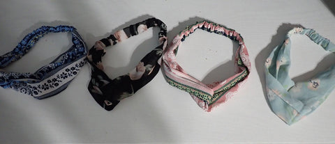 Amazon Floral headbands never worn Miscellaneous