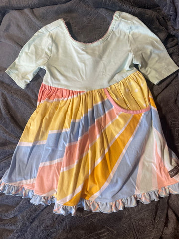 Matilda Jane Pastel Striped Dress 2T
