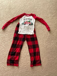 Childrens Place Small 5/6 fleece bottoms and snug fit top. Year 2023 5T/5