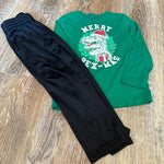 Walmart Ls shirts with black pants 6T/6X