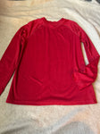 Adidas Red long sleeve shirt, size youth large 12