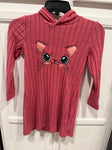 Misc Burgundy cat dress 6T/6X