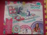 NEW Pom-Pom Wow! Decoration Station - back of box has a hole Arts-Crafts-Hobbies