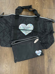 Victorias Secret Duffle and smaller zipper bag new with tags Bag