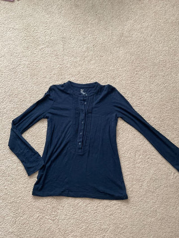 Gap Long sleeve button front top Women's - S