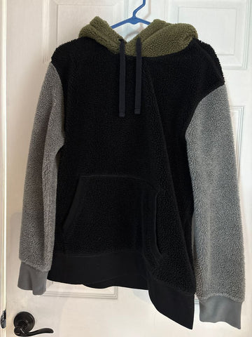 American Eagle Olive green, gray and black hoodie Men's - M