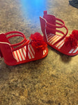 Stepping stones SIZE 9 12 mo worn a few times like new 1 (Infant Shoe)
