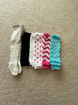 Childrens place &unknown 6-12 month tights and leg warmers. Tights