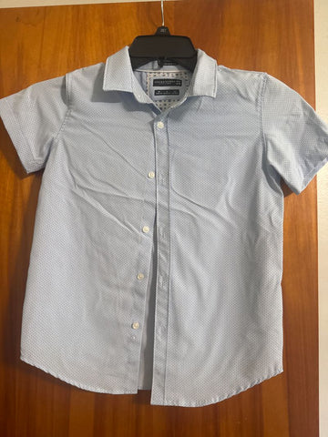 Denim Flower 9/10 button up tshirt wrinkle free 10