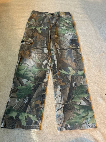 Liberty Camo cargo pant, adjustible waist 10