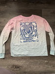 SO pink and blue ombré long sleeve 14