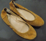 Vince Camuto Mustard/Tan Ballet Flats 5-1/2 (Adult)