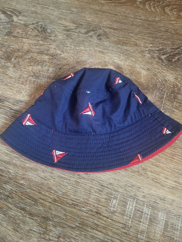 angel face swim hat w/ sailboats on it 2T