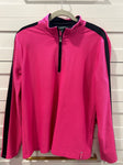 Ralph lauren Pink quarter zip Women's XL 16