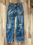 Old Navy blue jeans has adjustable waist - slim 14