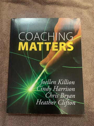 Coaching Matters Educational/Professional Read, Great Condition Educational