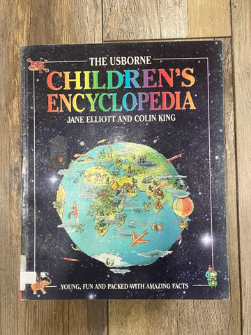 Usborne encyclopedia Good condition, ex library book Educational