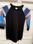 Misc Bkack/stripe sleeve size 4/5 5T/5