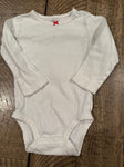 Carters White onsie red bow 18 Months