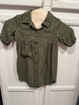 Old Navy Green polka dots 5T/5