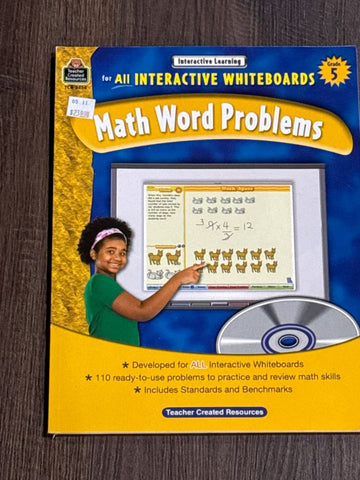 Teacher created resources Grade 5 math word problems with disc Educational