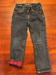 Gap Gapkids flannel lined jeans with adjustable waist 5T/5