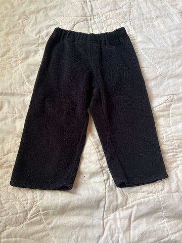 Old Navy Black Fleece Pant 6-12 Months
