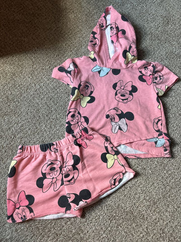 Disney Minnie outfit 6T/6X