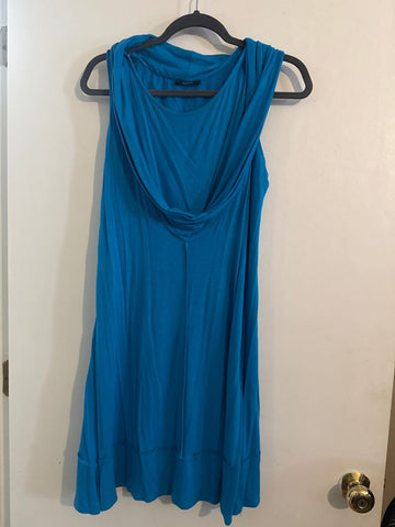 Msk Blue sleeveless dress Women's - M