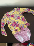 Ruffle Butts Two piece swimsuit, back of bottom has ruffles 3T