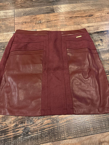 Marc new york Burgundy skirt Women's - M