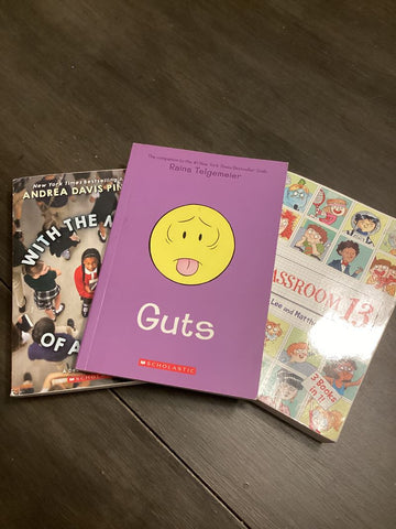 Scholastic 3 books 100+ pages Youth Chapter Book