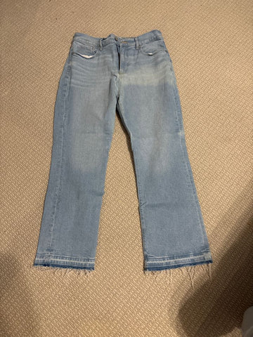 Loft Light blue jeans worn 1x Women's 8