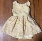 The Childrens Place Yellow Lace Dress 2T