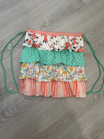 Matilda Jane Cloth raw string bag, 14in tall Bag