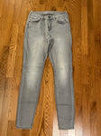 Old Navy Grey rockstar jagging 4 long Women's 4
